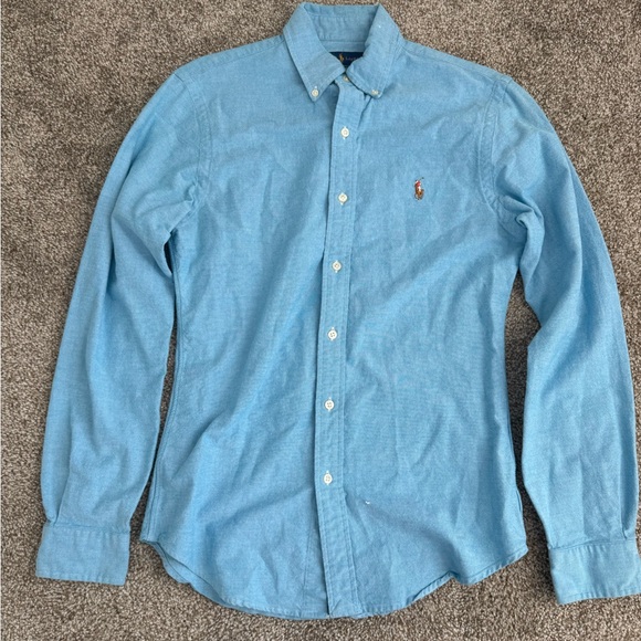 Ralph Lauren Other - Ralph Lauren Blue Slim Fit Button Down Oxford Shirt